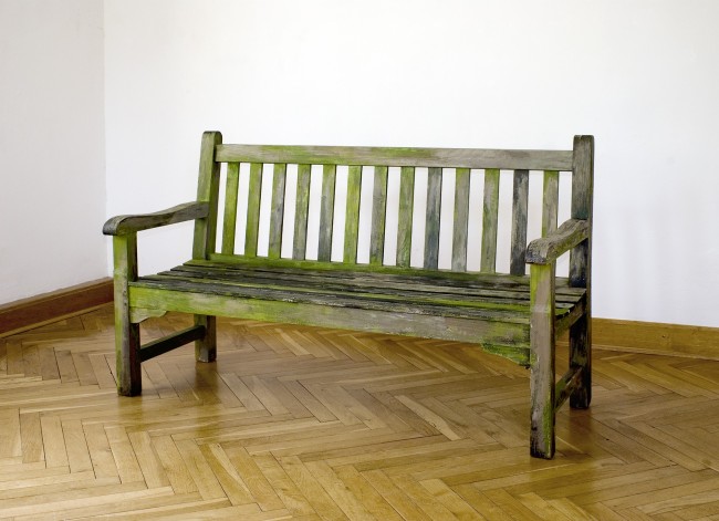 bench, 2012  205 x 60 x 105 cm